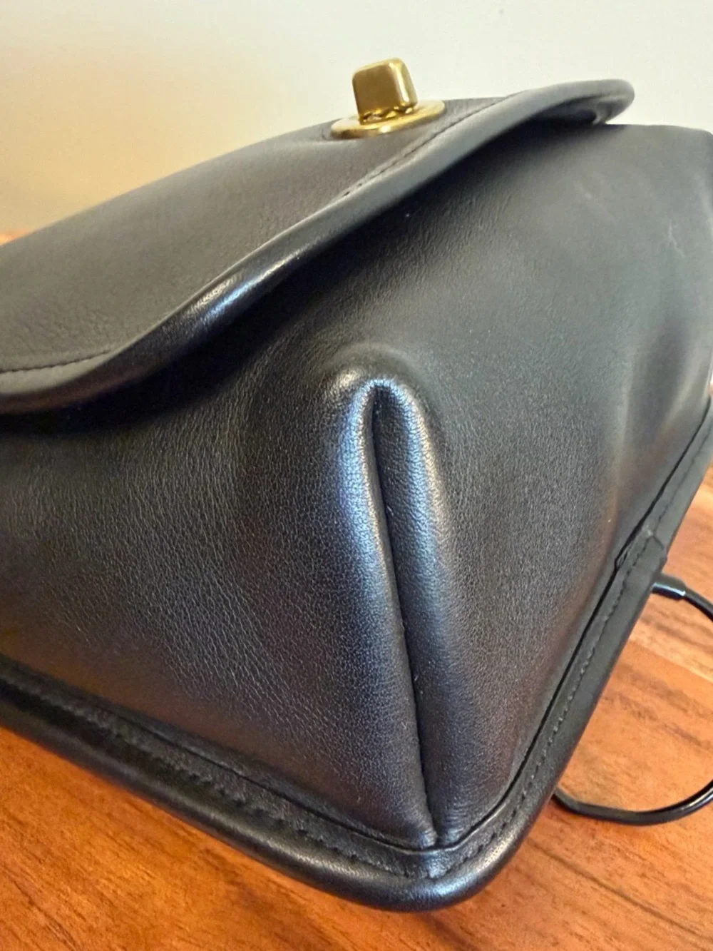 Vintage COACH Patrol Companion Bag Black Crossbody Costa Rica 9076 EUC - Picture 14 of 17